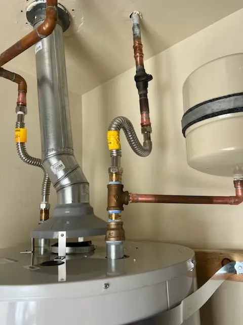 Water heater installation and plumbing repair in San Jose